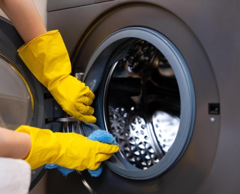 Dryer Vent Cleaning with Brush for Safe Operation