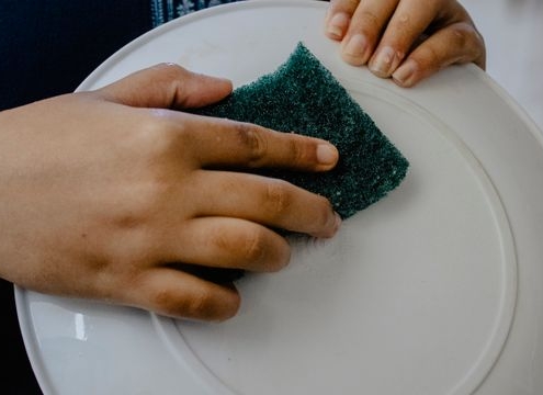 Hard Water Causing White Residue in Dishwasher