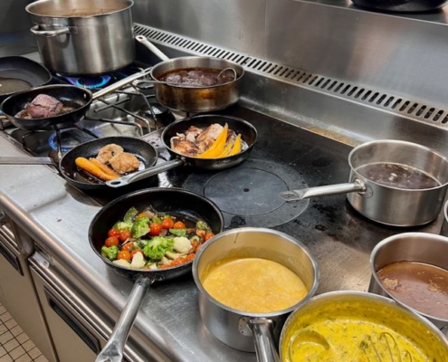 Commercial Kitchen Appliances Needing Repair